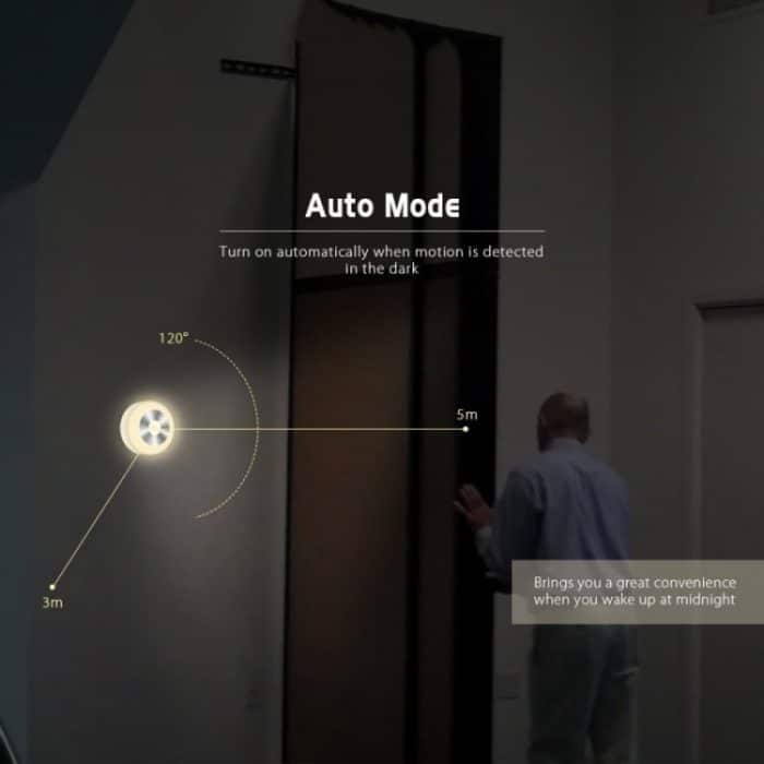 Intelligentes Sensor-Nachtlicht, Infrarot-Sensor, Korridor-Ganglicht, Charging Model Warm White, Charging Model White – Bild 5
