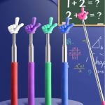 Einziehbarer Lehrerzeiger, ausziehbarer Fingerzeigerstab für die Schule – Bild 2