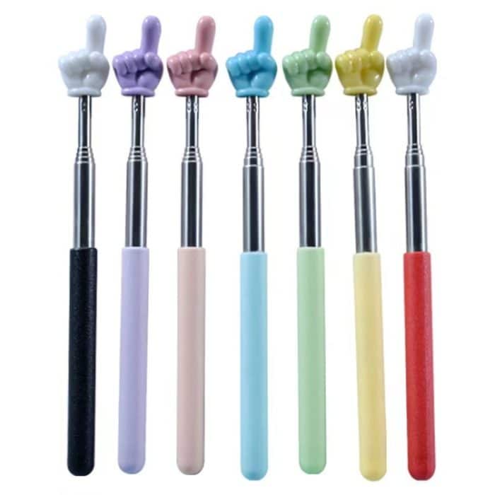 Einziehbarer Lehrerzeiger, ausziehbarer Fingerzeigerstab für die Schule – Bild 8