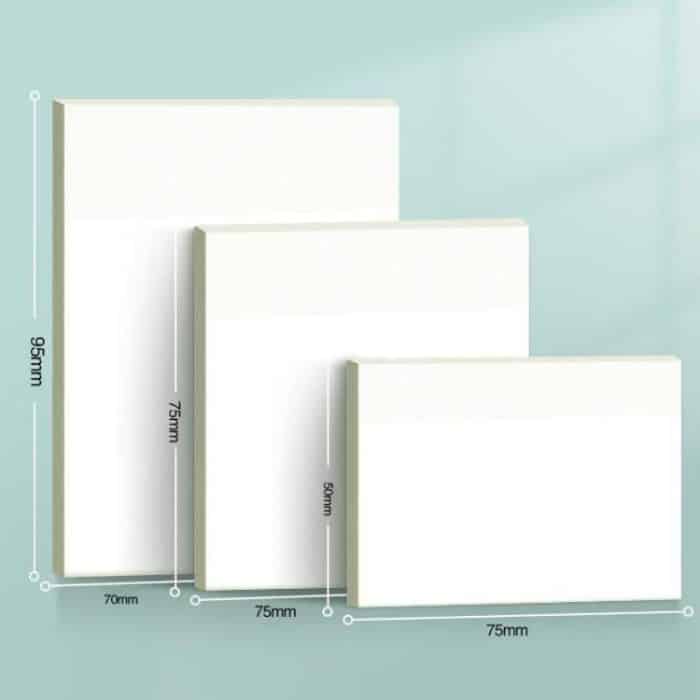 Transparente, praktische Notizaufkleber für Studentennotizen, selbstklebende Lesezeichen, 4packs Small, 4packs Medium, 4packs Large – Bild 3