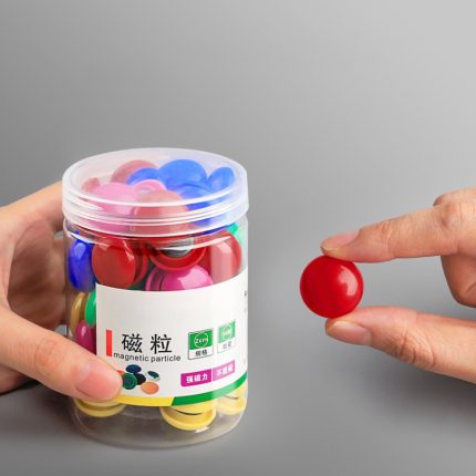 Runde bunte Konferenz-Unterrichts-Whiteboard-Papier-Magnetschnalle, 80pcs/ Box 20mm, 50pcs/ Box 30mm, 30pcs/ Box 40mm