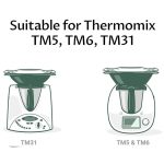 Für Thermomix TM5 TM6 TM31 Mixer Ersatz, Steaming Pan Cover, Steaming Pan – Bild 5
