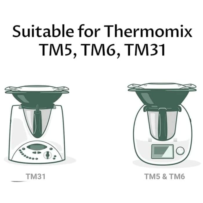 Für Thermomix TM5 TM6 TM31 Mixer Ersatz, Steaming Pan Cover, Steaming Pan – Bild 5