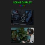 RGB-beleuchteter Kopfhörerständer mit Umgebungslicht, USB-Erweiterungsanschluss, Kopfhörer-Display-Halterung, Without 3.5mm Port, With 3.5mm Port – Bild 12