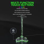 RGB-beleuchteter Kopfhörerständer mit Umgebungslicht, USB-Erweiterungsanschluss, Kopfhörer-Display-Halterung, Without 3.5mm Port, With 3.5mm Port – Bild 6