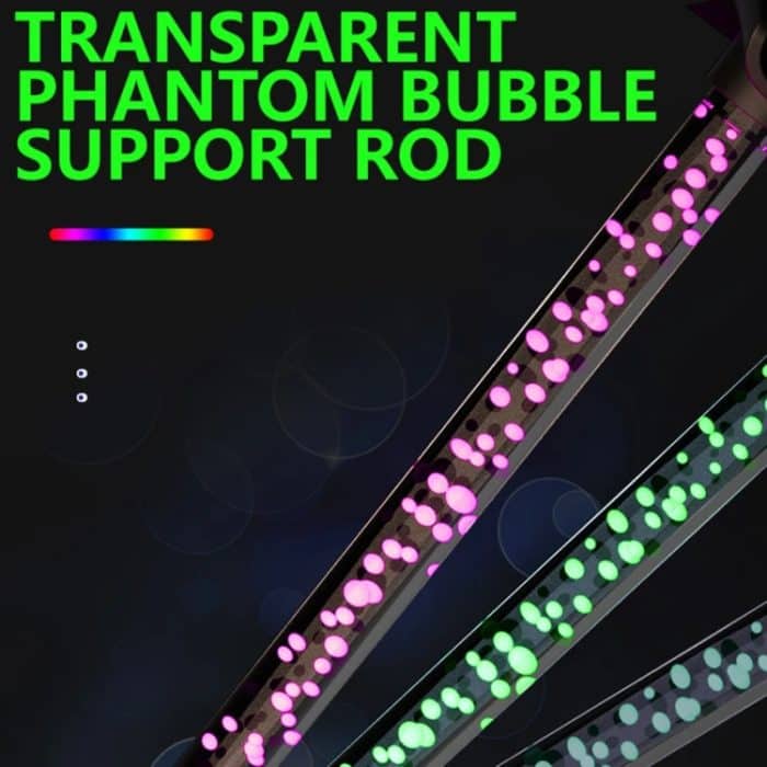 RGB-beleuchteter Kopfhörerständer mit Umgebungslicht, USB-Erweiterungsanschluss, Kopfhörer-Display-Halterung, Without 3.5mm Port, With 3.5mm Port – Bild 8