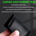 RGB-beleuchteter Kopfhörerständer mit Umgebungslicht, USB-Erweiterungsanschluss, Kopfhörer-Display-Halterung, Without 3.5mm Port, With 3.5mm Port – Bild 10