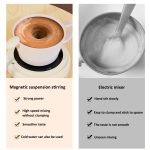 10000 U/min/Min Magnetschwebebahn, elektrischer Kaffeerührer, Milchshaker mit Tassen-Geschenkbox, Gift Box – Bild 6