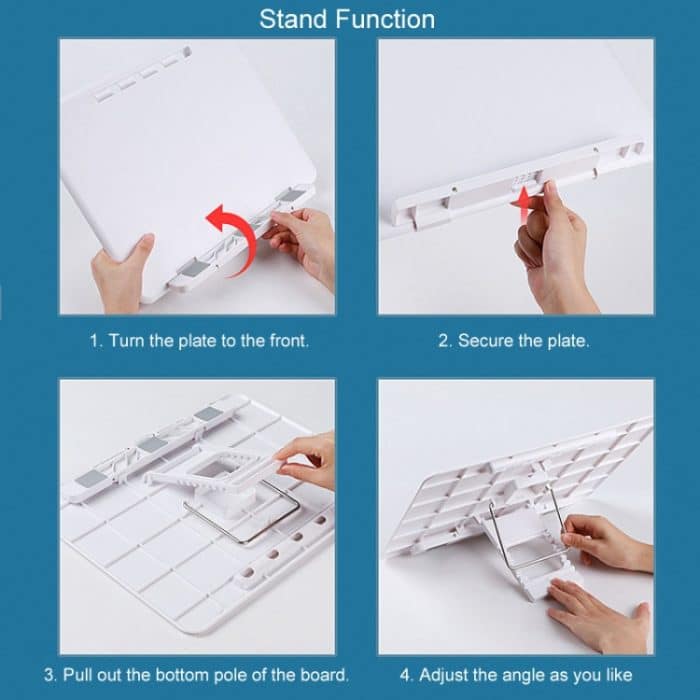 Verstellbarer Lift-Leseständer, Boden-Leseständer, Kinder-Sitzhaltung, Lesegerät – Bild 12