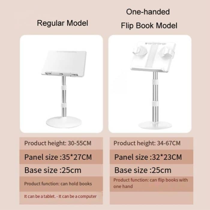 Verstellbarer Lift-Leseständer, Boden-Leseständer, Kinder-Sitzhaltung, Lesegerät – Bild 9