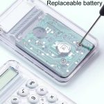 Kleiner, leiser, einfacher Taschenrechner, Mini-Süßigkeiten-Wohnheim-Studentenbüro-Prüfungstool – Bild 4