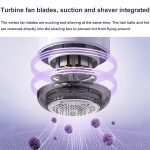 Elektrischer Haarballschneider Haushaltshaarentfernungsballwerkzeug Rasierer, Charging-Purple, Charging-Beige, Digital-Purple, Digital-Beige – Bild 3