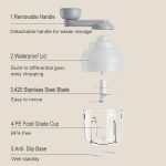 Küchen-Multifunktions-Knoblauch-Nahrungsergänzungsmittel-Gemüseschneider – Bild 3