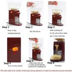 Elektrische Haushalts-Erdnussbuttermaschine, kleine Kochmühle – Bild 7