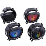 DV-800 G-förmiger, bunter Atmosphärenlicht-Taschenlampen-Solar-Wireless-Bluetooth-Lautsprecher – Bild 2