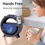 DV-800 G-förmiger, bunter Atmosphärenlicht-Taschenlampen-Solar-Wireless-Bluetooth-Lautsprecher – Bild 8