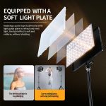 Pixel P30 20 W 2500–6500 K 2400 Lux Fotografie-Fülllicht mit zwei Farbtemperaturen, P30 – Bild 3