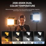 Pixel P30 20 W 2500–6500 K 2400 Lux Fotografie-Fülllicht mit zwei Farbtemperaturen, P30 – Bild 4