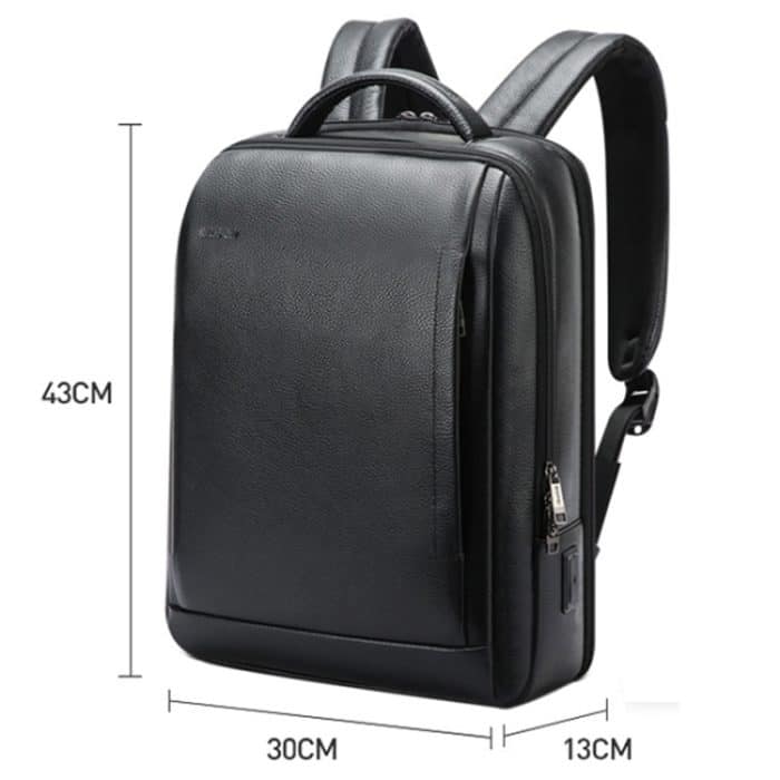 Bopai Wasserdichter Business-Laptop-Rucksack mit großem Fassungsvermögen und USB+Typ-C-Anschluss, 61-122891, 61-122631C – Bild 3