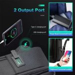 Bopai 751-006641A Diebstahlsicherer, wasserdichter Laptop-Business-Rucksack mit großem Fassungsvermögen, 751-006641A – Bild 6