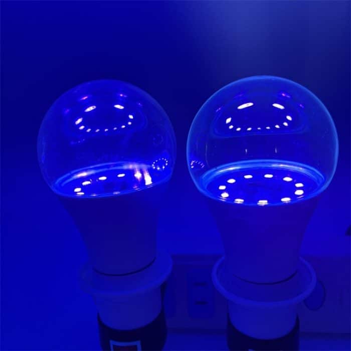 2 Stück / Packung 9W E27 LED Lila Licht UV-Lampen Umgebungslicht – Bild 4
