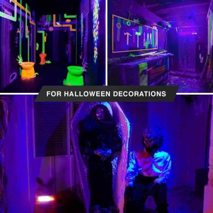 2 Stück / Packung 9W E27 LED Lila Licht UV-Lampen Umgebungslicht – Bild 7