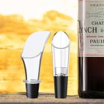 Mini Home Weinausgießer Rotwein Schnelldekanter Silikon Weinstarter, Oblique Mouth, Flower Type – Bild 7