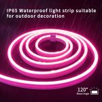 LIXINCORDA 2m 5V USB Touch Control LED-Lichtleiste Flexibler Neon-Silikon-Softstreifen, USB Touch Control (Pink), USB Touch Control (Warm White), USB Touch Control (Blue) – Bild 5