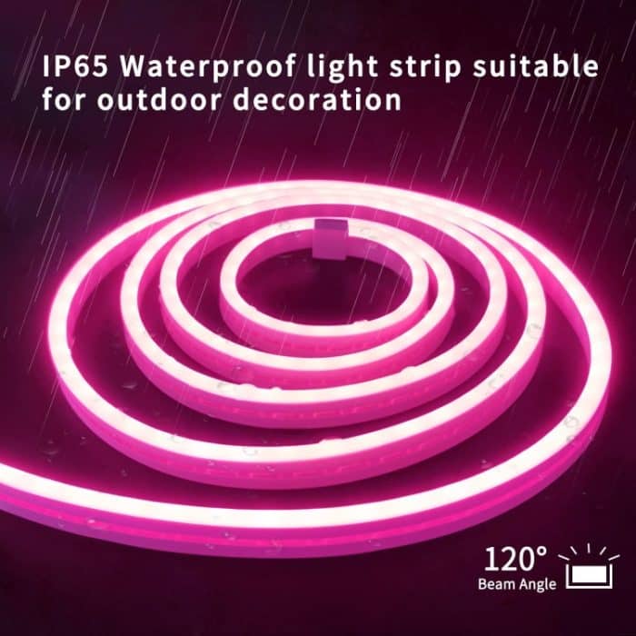 LIXINCORDA 2m 5V USB Touch Control LED-Lichtleiste Flexibler Neon-Silikon-Softstreifen, USB Touch Control (Pink), USB Touch Control (Warm White), USB Touch Control (Blue) – Bild 5