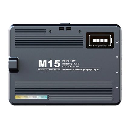 Wiederaufladbares Taschenlicht, Mini-Fotografie-Licht, LED-Außenaufnahme-Zusatzlicht, Desiontal M15 3 Color Temperature, Desiontal M16 RGB