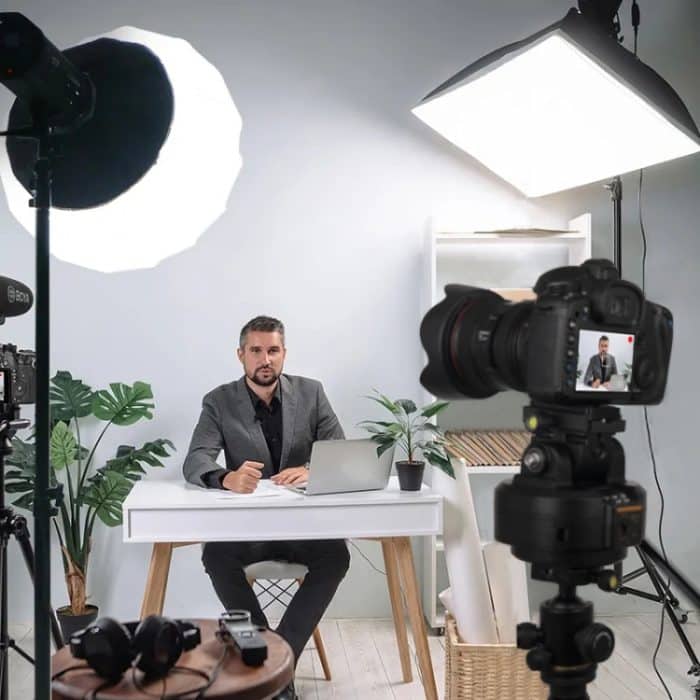 ZIFON YT-2000 Intelligente elektrische Gimbal-Wippe, Panorama-Rotation, Gesichtsverfolgung, Handy-Kamera, Live-Streaming-Artefakt, YT-2000 – Bild 9