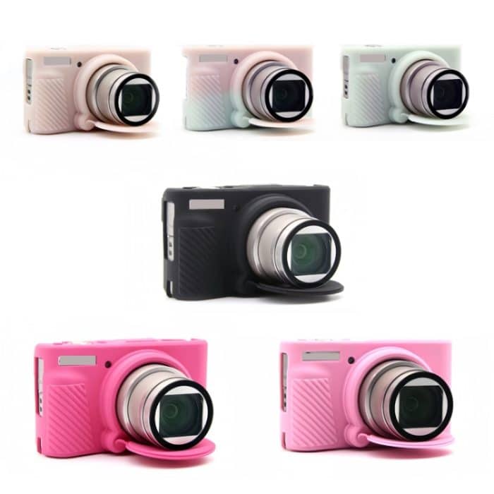 Für Canon SX730/SX740 weiche Silikon-Schutzhülle, Pink, Jelly Pink, Jelly Pink Green, Jelly Green, Black, Rose Red – Bild 6