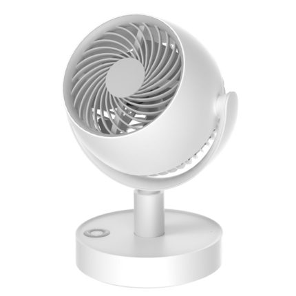 Desktop-Luftzirkulationsventilator, Haushaltsbüro, kompakter, stummgeschalteter elektrischer Ventilator, USB Plug In, Battery Model