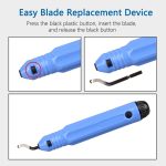 Kantenschneider für die Holzbearbeitung, Entgratungsschaber, Anfaswerkzeug – Bild 6