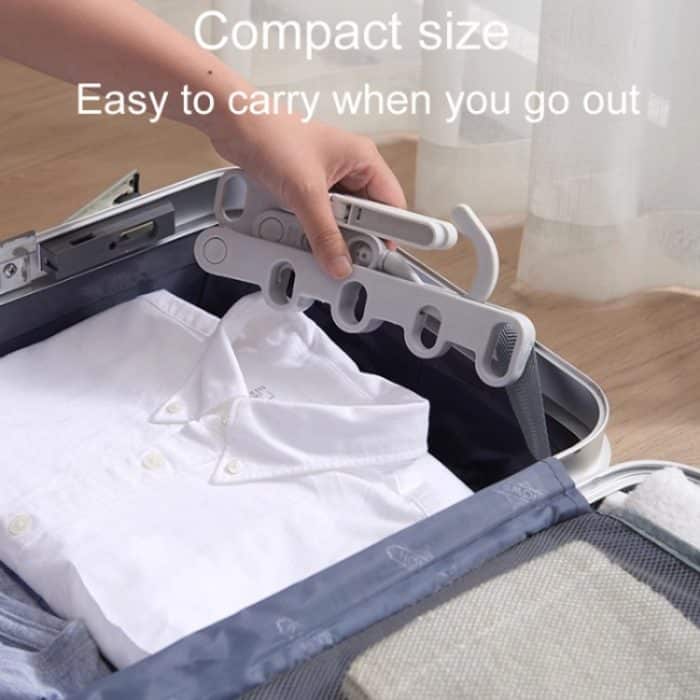 Faltbarer 5-Loch-Kleiderständer für Reisen, tragbare Kleiderhaken – Bild 6