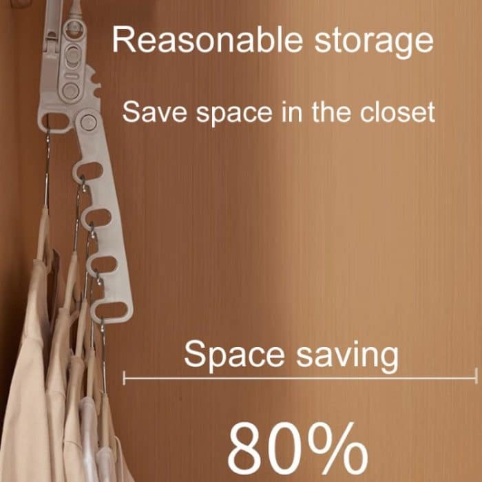 Faltbarer 5-Loch-Kleiderständer für Reisen, tragbare Kleiderhaken – Bild 7