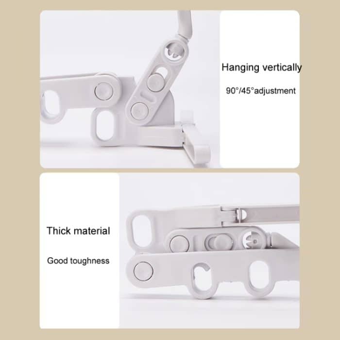 Faltbarer 5-Loch-Kleiderständer für Reisen, tragbare Kleiderhaken – Bild 8