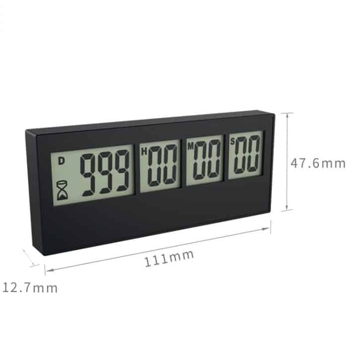 PS-110 LCD-Bildschirm, digitale Anzeige, Datums-Countdown-Timer, 999-Tage-Timer – Bild 3
