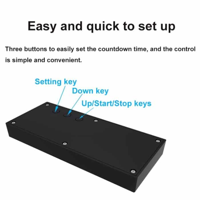 PS-110 LCD-Bildschirm, digitale Anzeige, Datums-Countdown-Timer, 999-Tage-Timer – Bild 5