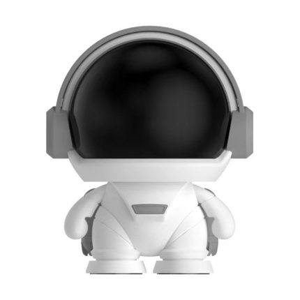 Tragbarer Mini-Astronauten-Smart-Subwoofer-Bluetooth-Lautsprecher, White Gray, Platinum, Platinum Light Model