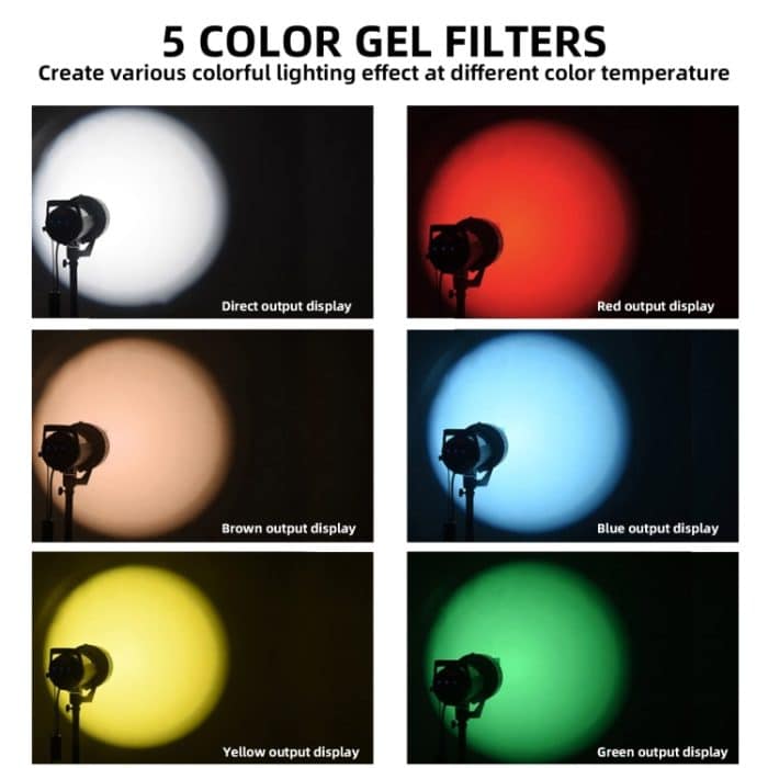 Optisches Snoot-Fotostudio-Zubehör für Blitzlampe mit Bowens-Halterung – Bild 5