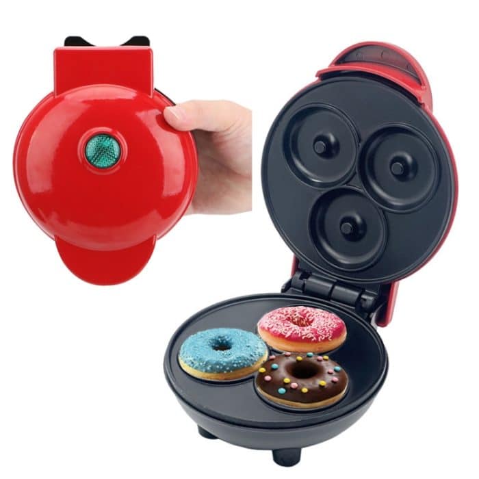 TBD0604674801A.jpg Die 350-W-Mini-Donut-Maker-Maschine kann 3 Donuts herstellen, 220V EU Plug, 110V US Plug – Bild 1