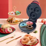 Die 350-W-Mini-Donut-Maker-Maschine kann 3 Donuts herstellen, 220V EU Plug, 110V US Plug – Bild 6