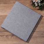 Einfaches, selbstklebendes Filmalbum aus Leinen, Retro-Familie, großes Fassungsvermögen, handgefertigte kreative Geschenke – Bild 2