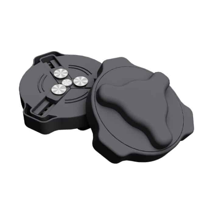 Magnetischer drehbarer Dosenöffner, tragbarer manueller Flaschenöffner für Bier und Cola – Bild 1