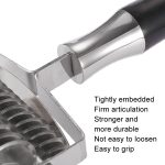 304 Edelstahl Pusher Multifunktionale Nudel Schwert Verdickung Küche Nudelschneider, Aluminum Handle 5mm, Aluminum Handle 2.5mm, Black Color Wood Handle 5mm, Black Color Wood Handle 2.5mm – Bild 6