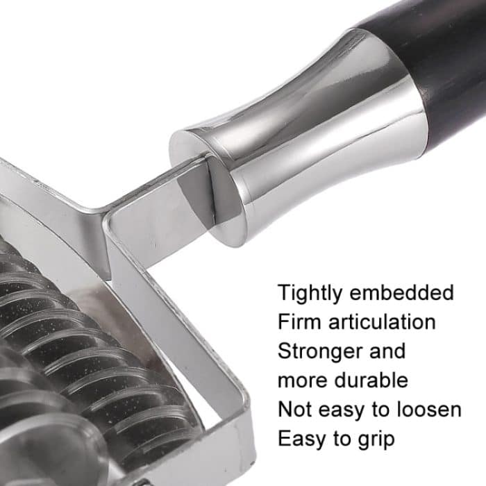 304 Edelstahl Pusher Multifunktionale Nudel Schwert Verdickung Küche Nudelschneider, Aluminum Handle 5mm, Aluminum Handle 2.5mm, Black Color Wood Handle 5mm, Black Color Wood Handle 2.5mm – Bild 6