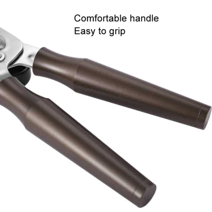 Edelstahl-Dosenöffner, multifunktionaler Flaschenöffner für die Küche, Aluminum Handle, Wood Handle – Bild 7