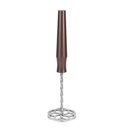 Kartoffelstampfer aus Edelstahl 316L, verdickte Taro-Stampfgeräte, Aluminum Handle, Wooden Handle