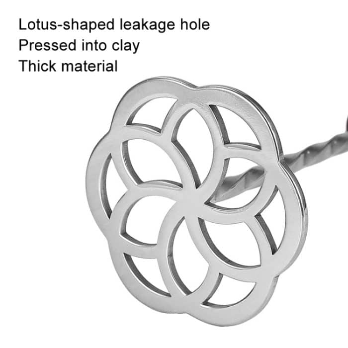 Kartoffelstampfer aus Edelstahl 316L, verdickte Taro-Stampfgeräte, Aluminum Handle, Wooden Handle – Bild 4